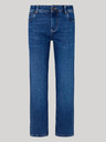 Pepe Jeans Blaue Damen Cropped Straight Fit Jeans Pepe Jeans