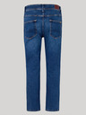 Pepe Jeans Blaue Damen Cropped Straight Fit Jeans Pepe Jeans
