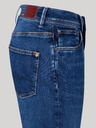 Pepe Jeans Blaue Damen Cropped Straight Fit Jeans Pepe Jeans