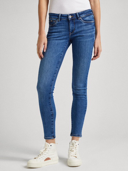 Pepe Jeans Blaue Damen Skinny Fit Jeans Pepe Jeans