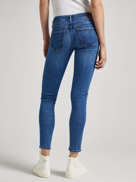 Pepe Jeans Blaue Damen Skinny Fit Jeans Pepe Jeans