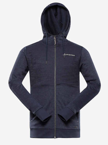 ALPINE PRO Dunkelblaues Herren-Sweatshirt ALPINE PRO Cooc