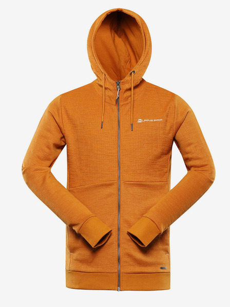 ALPINE PRO Orangefarbenes ALPINE PRO Cooc Herren-Sweatshirt