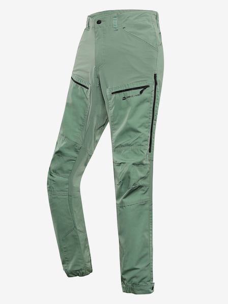 ALPINE PRO Grüne Herren-Outdoor-Hose ALPINE PRO Zarm