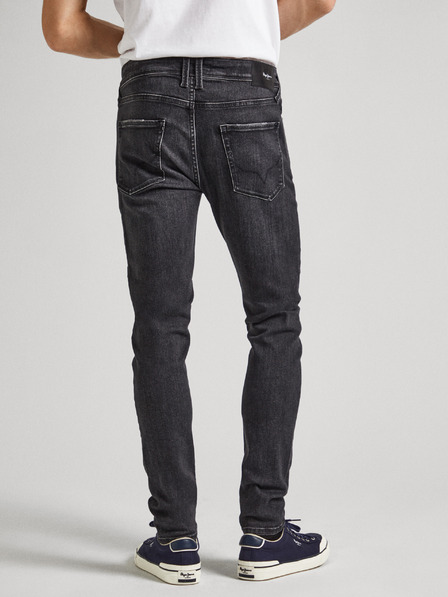 Pepe Jeans Schwarze Slim Fit Jeans für Männer Pepe Jeans