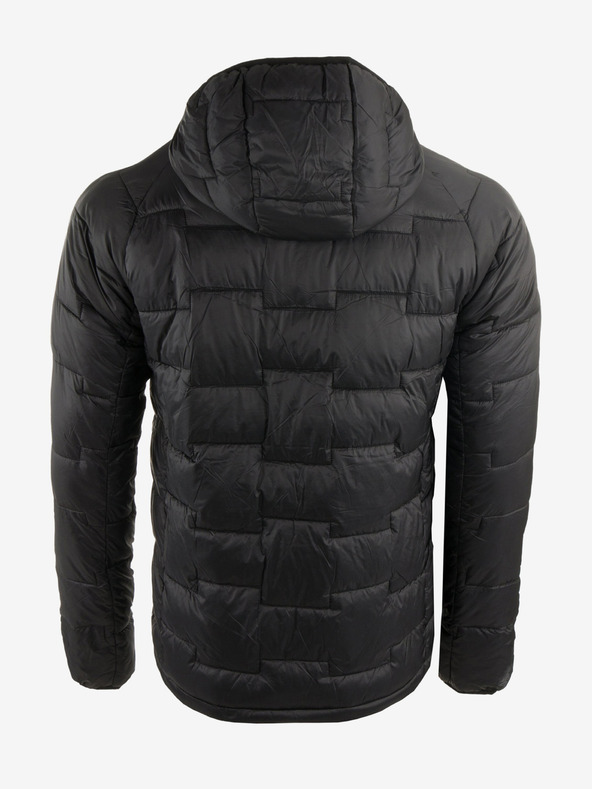 ALPINE PRO Schwarze Herren-Steppwinterjacke ALPINE PRO Hurem