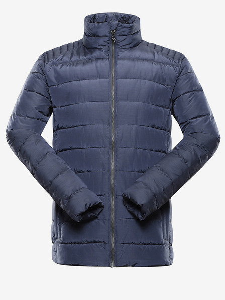 ALPINE PRO Dunkelblaue Herren-Steppwinterjacke ALPINE PRO Garat