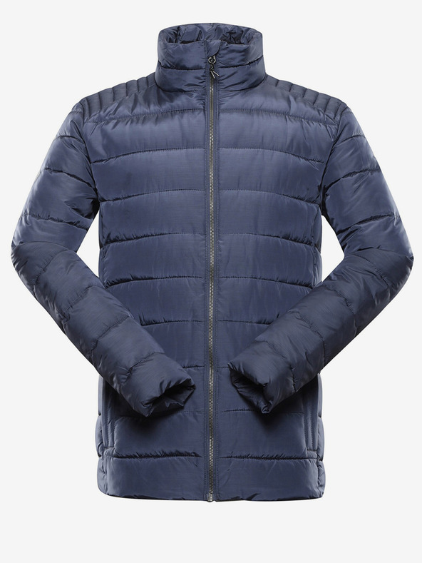 ALPINE PRO Dunkelblaue Herren-Steppwinterjacke ALPINE PRO Garat