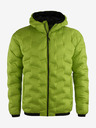 ALPINE PRO Grüne Herren-Steppwinterjacke ALPINE PRO Kredas