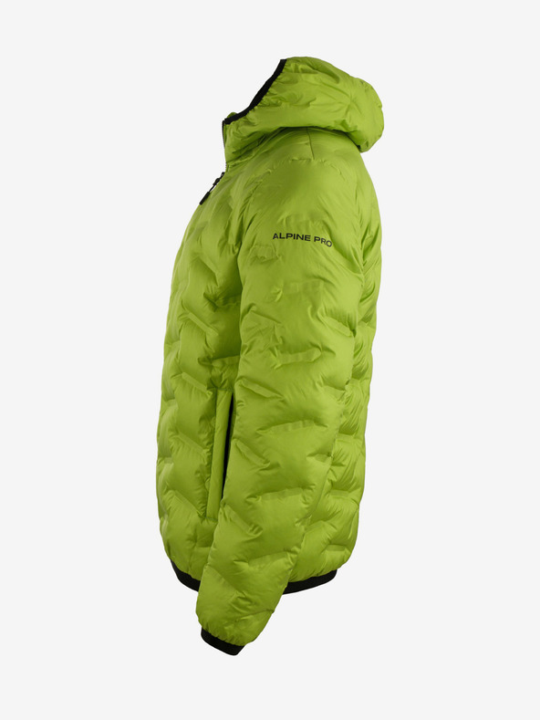 ALPINE PRO Grüne Herren-Steppwinterjacke ALPINE PRO Kredas