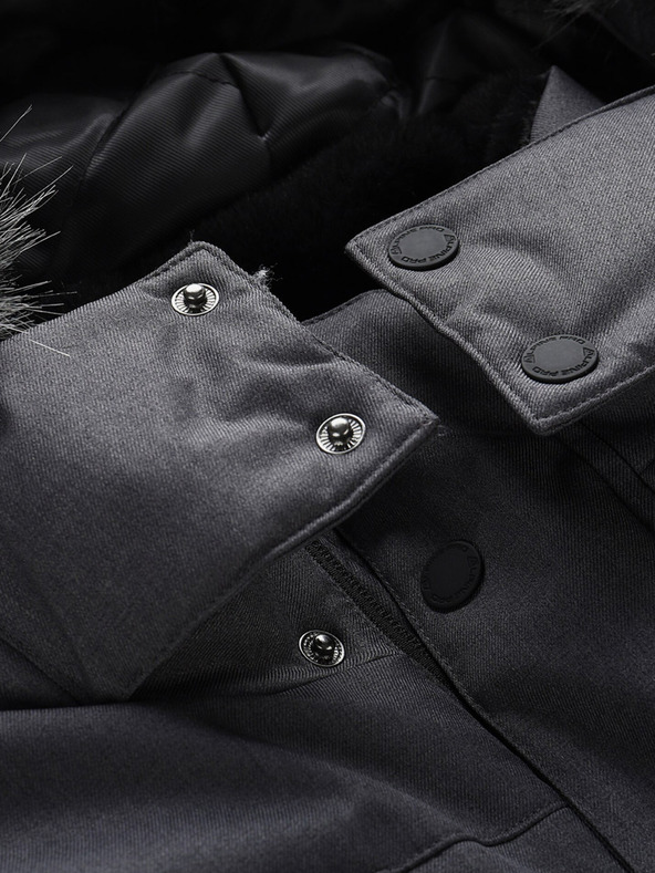 ALPINE PRO Schwarze Herren-Winterjacke ALPINE PRO Egyp