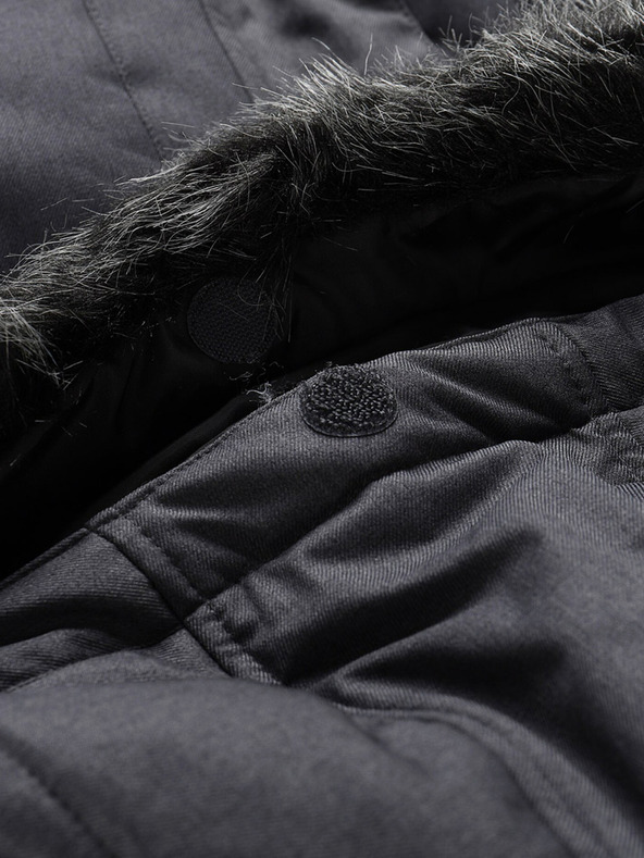 ALPINE PRO Schwarze Herren-Winterjacke ALPINE PRO Egyp