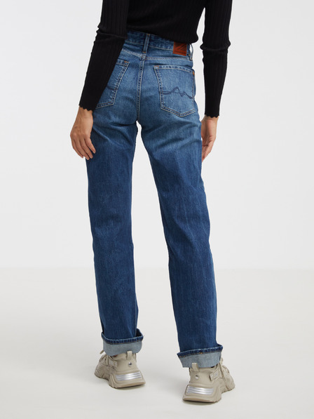 Pepe Jeans Blaue Röhrenjeans Pepe Jeans Robyn Selvedge DK für Damen