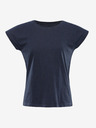 NAX Dunkelblaues Damen-T-Shirt NAX Ikara