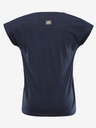 NAX Dunkelblaues Damen-T-Shirt NAX Ikara
