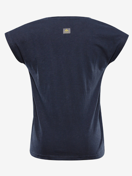 NAX Dunkelblaues Damen-T-Shirt NAX Ikara