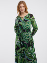 Orsay Grünes Damen-Blumenkleid ORSAY