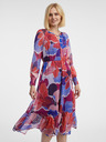 Orsay Rotes Damen-Blumenkleid ORSAY