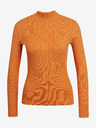 Orsay Orangefarbener Damen-Ripp-Pullover ORSAY