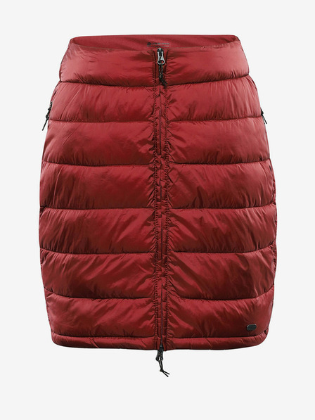 ALPINE PRO Roter Damen-Stepprock ALPINE PRO Lorfa