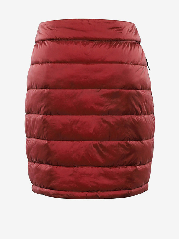 ALPINE PRO Roter Damen-Stepprock ALPINE PRO Lorfa