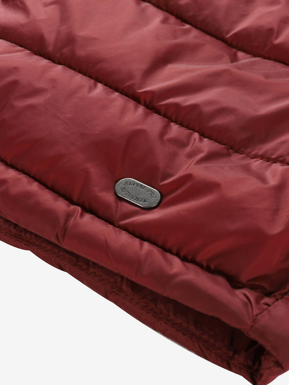 ALPINE PRO Roter Damen-Stepprock ALPINE PRO Lorfa