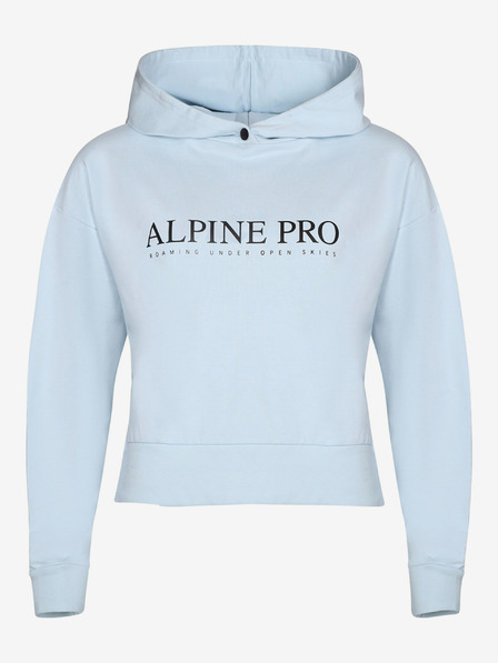 ALPINE PRO Hellblaues Damen-Sweatshirt ALPINE PRO Jefewa