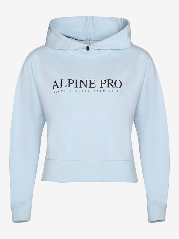 ALPINE PRO Hellblaues Damen-Sweatshirt ALPINE PRO Jefewa
