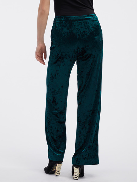Orsay Grüne Damen-Samthose ORSAY