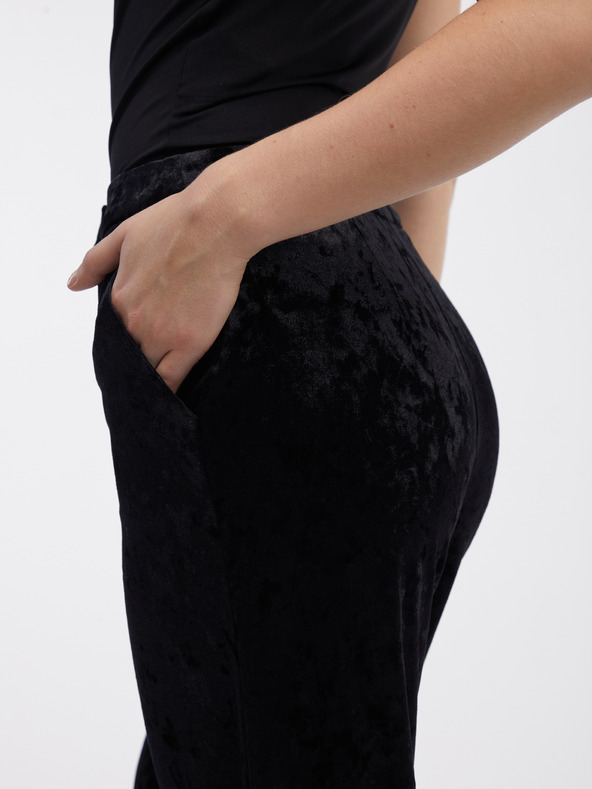 Orsay Schwarze Damen-Samthose ORSAY