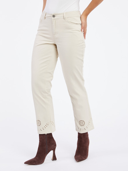Orsay Beige Straight Fit Damenjeans ORSAY