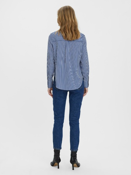 Vero Moda Dunkelblaue, gerade geschnittene Damenjeans VERO MODA Brenda