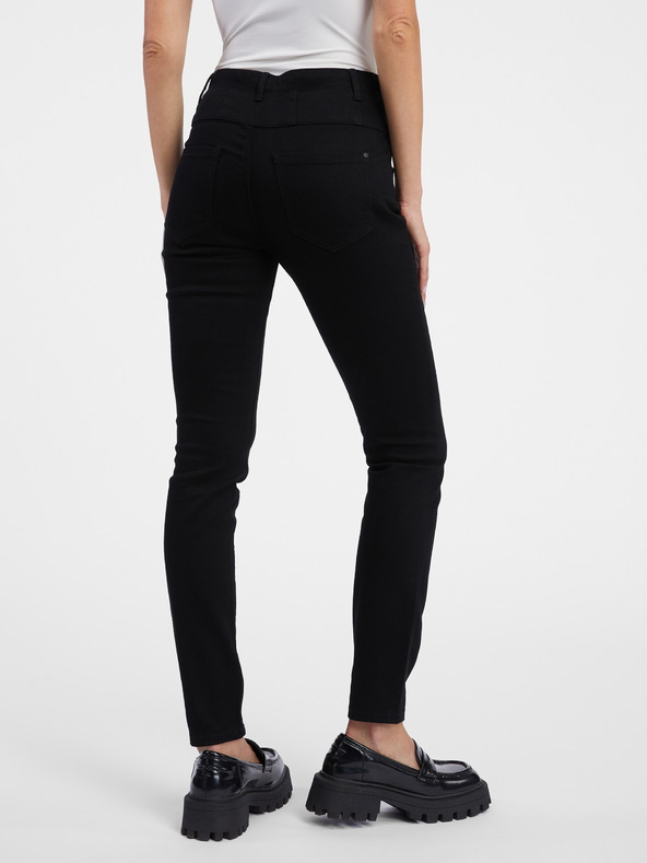 Orsay Schwarze Skinny-Fit-Jeans Damen ORSAY