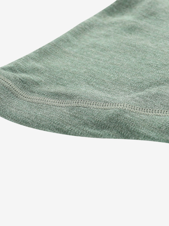 ALPINE PRO Halswärmer aus grüner Merinowolle ALPINE PRO Katane