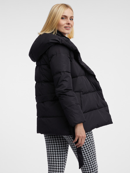 Orsay Schwarze Damen-Winter-Steppjacke ORSAY