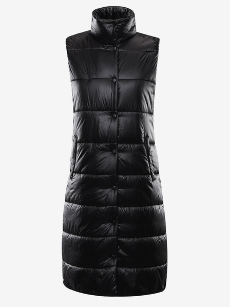 ALPINE PRO Schwarze Steppweste für Damen ALPINE PRO Urefa
