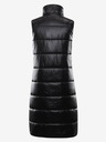 ALPINE PRO Schwarze Steppweste für Damen ALPINE PRO Urefa