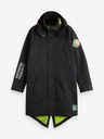Scotch & Soda Schwarzer wasserdichter Damenparka Scotch & Soda