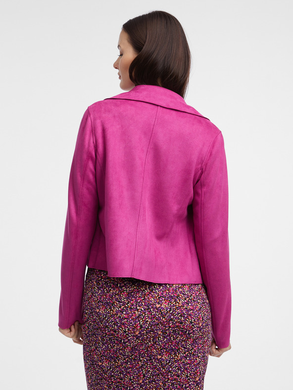 Orsay Rosa leichte Damenjacke aus Wildleder ORSAY