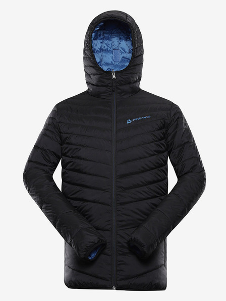 ALPINE PRO Schwarze Herren Outdoor-Wendejacke ALPINE PRO Erom