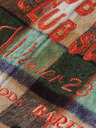 Scotch & Soda Braun-grüne Herren-Wollmischung Hemdjacke Scotch & Soda