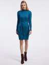 Orsay Petrolfarbenes Damen Pullover Kleid ORSAY