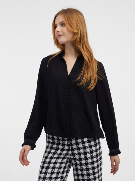 Orsay Schwarze Damenbluse ORSAY