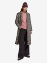 Scotch & Soda Brauner Damen-Wintermantel mit Leopardenmuster Scotch & Soda