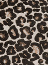 Scotch & Soda Brauner Damen-Wintermantel mit Leopardenmuster Scotch & Soda