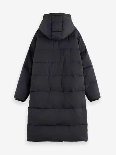 Scotch & Soda Schwarzer Damen-Winter-Steppmantel Scotch & Soda