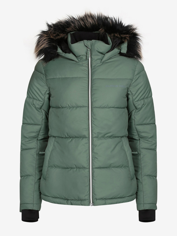 ALPINE PRO Grüne Damen-Steppwinterjacke ALPINE PRO Pereta