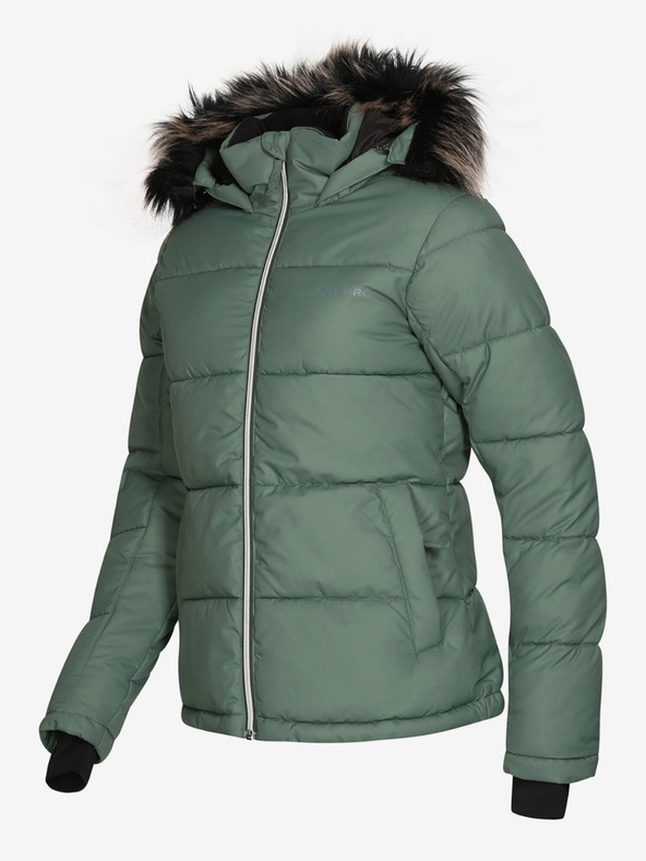 ALPINE PRO Grüne Damen-Steppwinterjacke ALPINE PRO Pereta