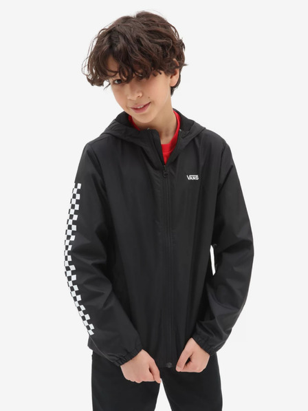 Vans Schwarze Jungen Leichtgewicht VANS Garnett Windbreaker Jacke