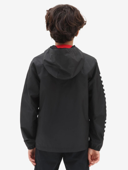 Vans Schwarze Jungen Leichtgewicht VANS Garnett Windbreaker Jacke
